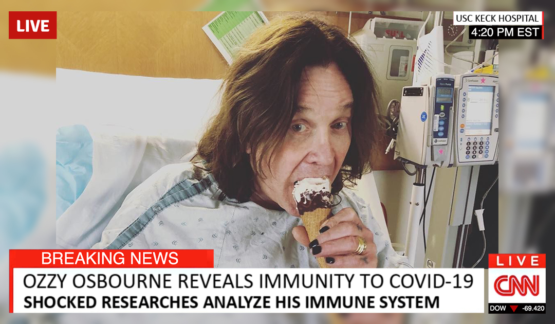 Científicos estudian a Ozzy Osbourne tras demostrar inmunidad al ...