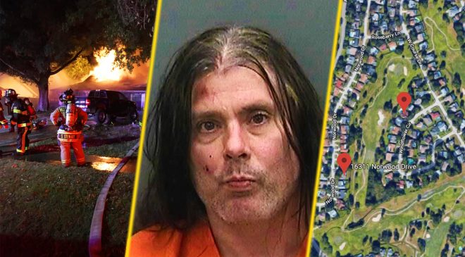 Guitarrista de Cannibal Corpse asalta una vivienda e intenta agredir a un policía mientras su casa está en llamas